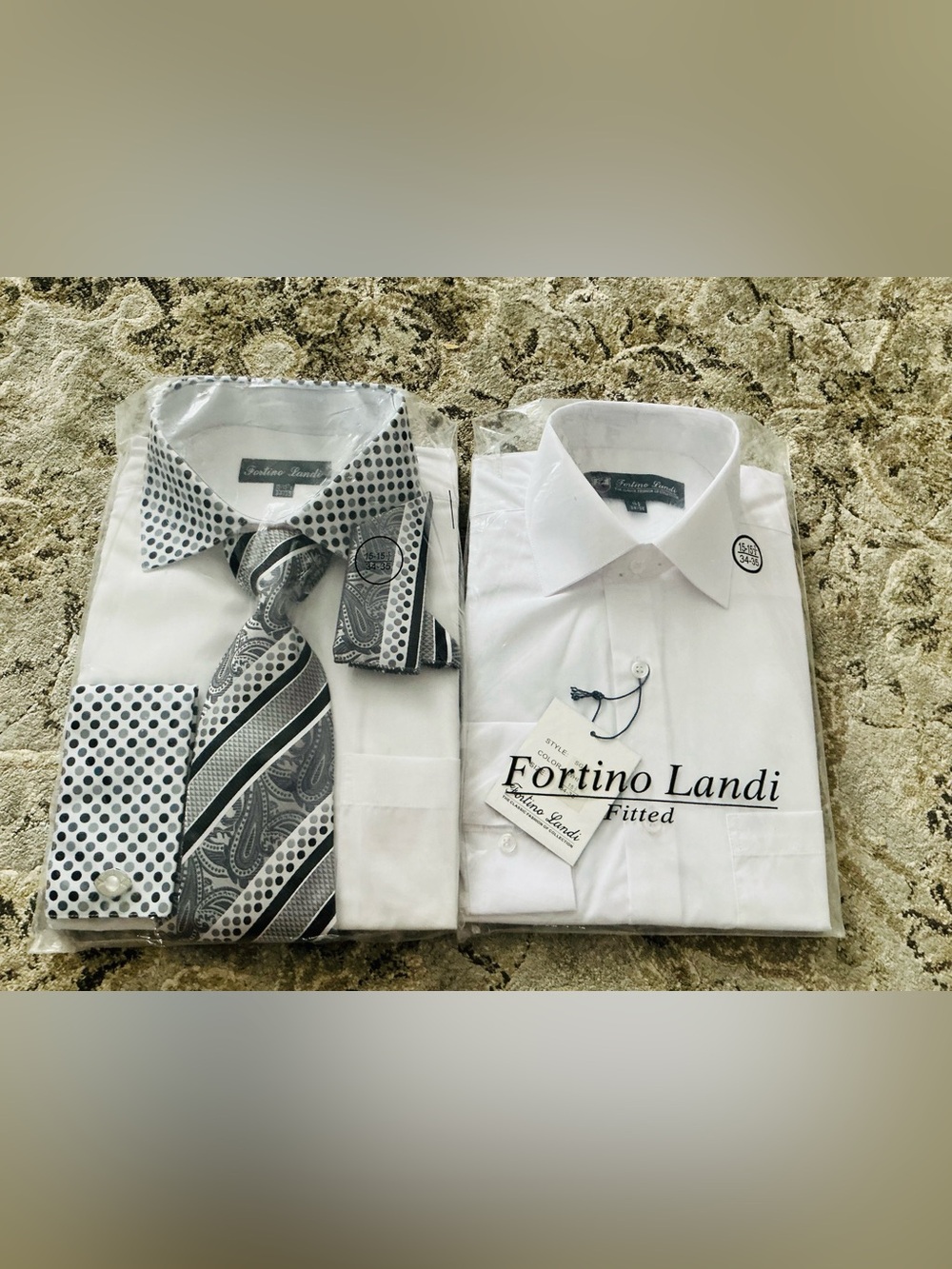 Men’s White Dress Shirt — two for price of one